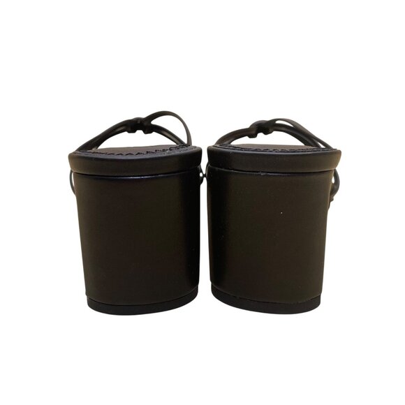 BP. Women’s Black PU Open Toe Strappy Karsyn Heeled Sandals Size 10M-New - Picture 5 of 9